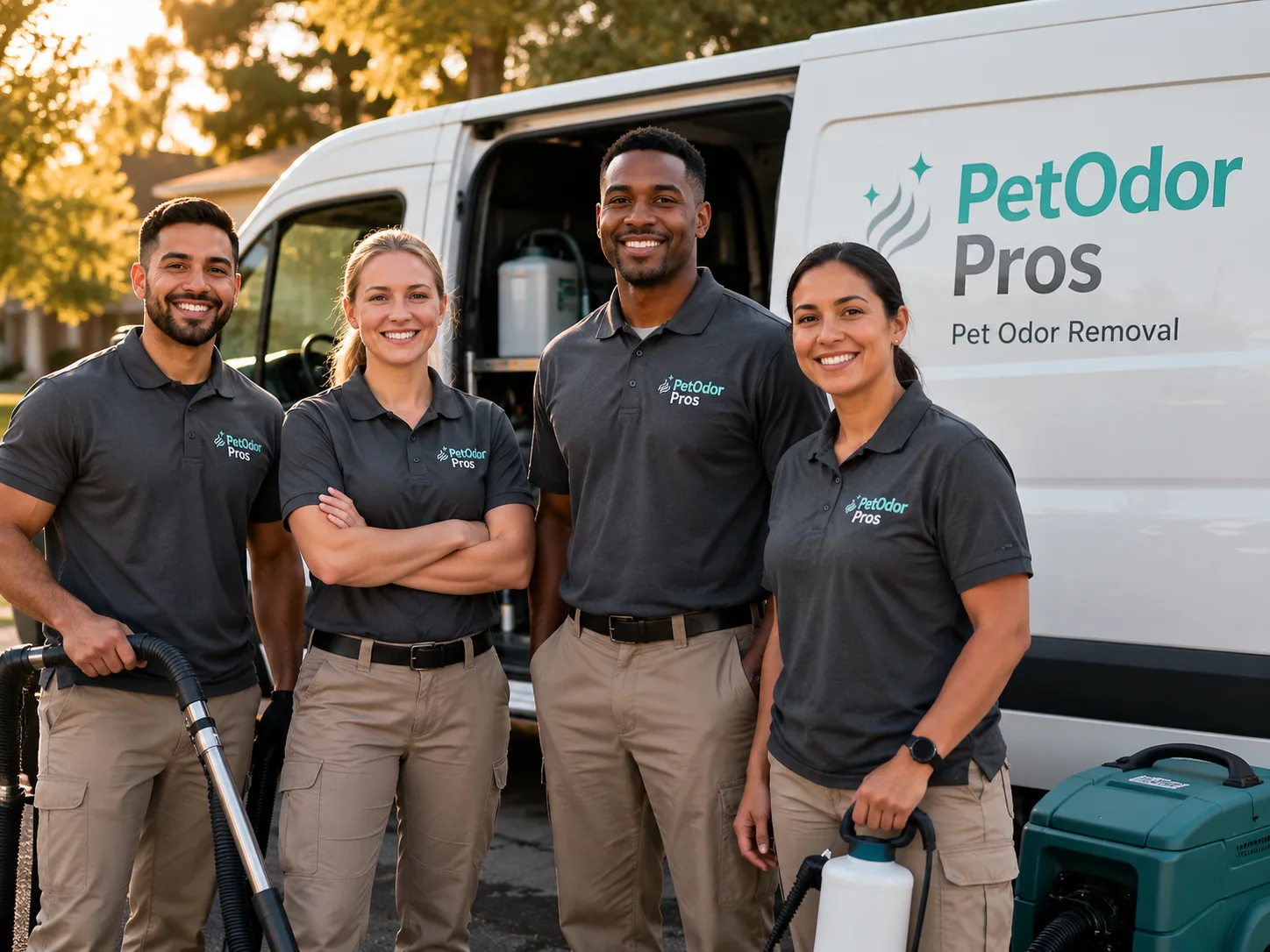 Pet Odor Removal team serving Hallstead, PA